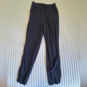 H&M Divided Navy Elastic Waist Pull-On Pants